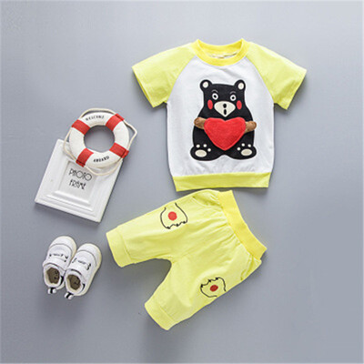 

Boy Clothing Sets Summer Boys Clothes Children Clothing T-shirtShorts Kids Clothes Toddler Boy Outfits Sport Suits