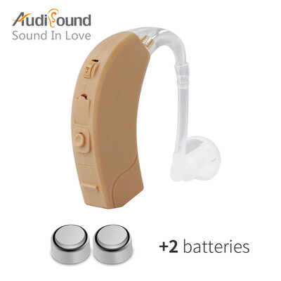 

Audisound 2018 New Hearing Aid Mini Device Amplifier Цифровые слуховые аппараты Лучший звуковой усилитель в ухе для пожилых людей