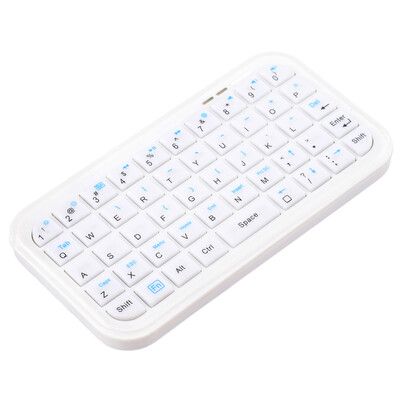 

мини - ультратонкий Bluetooth 3.0 беспроводной клавиатурой для IOS / Android сотовый телефон и планшет - белый