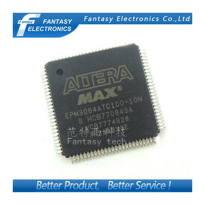 

10PCS EPM3064ATC100-10N QFP ALTERL EPM3064ATC100-10 EPM3064ATC100 TQFP100 FPGA new&original free shipping