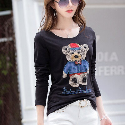 

2018 Spring-Summer New Subsection Ladybird long sleeve t shirt for women