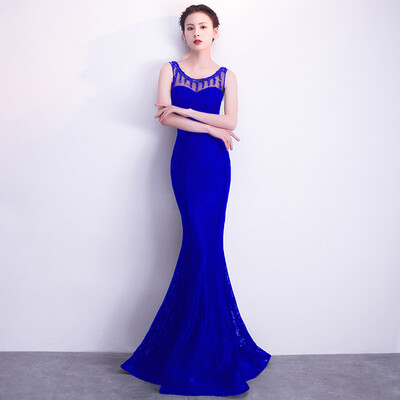 

Toast service car model party birthday lace dress dress nightclub dress