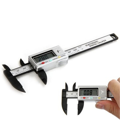 

Precision 100mm Vernier Calipers Electronic Digital LCD Plastic Caliper Micrometer Minimum Scale