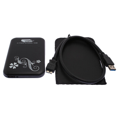 

черный новые USB 3.0 2,5 - дюймовым контейнеров 6gps жесткий диск диска сата 2tb внешних 83012
