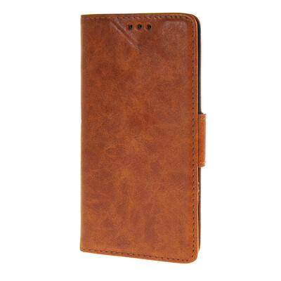 

MOONCASE ЧЕХОЛ ДЛЯ Samsung Galaxy E5 E500 Wallet Card Slot with Kickstand Flip Leather Back Brown