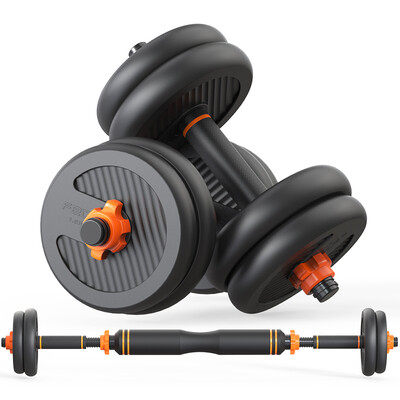 

Felton FEIERDUN environmental dumbbells mens detachable 15KG plastic hand bell female barbell set home sports fitness equipment