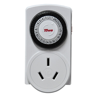 

Same as TOWE mechanical energy-saving timer socket 16A cycles once a day