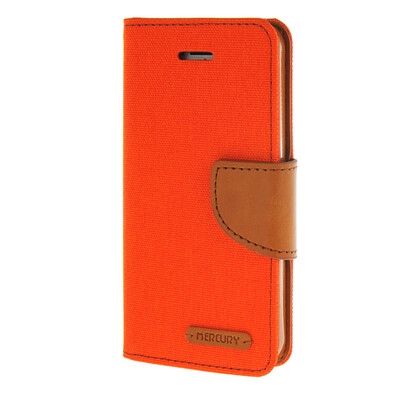

MOONCASE iPhone 5 / 5S , Leather Flip Wallet Card Holder Pouch Stand Back Case Cover for Apple iPhone 5/ 5S Orange