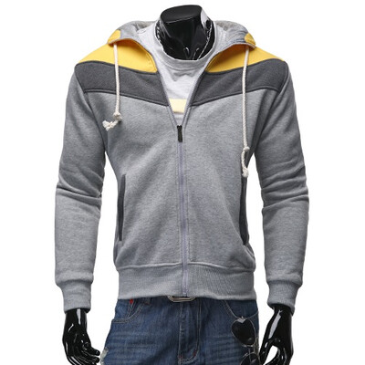 Zogaa New Mens Hoodie Fashion Slim Casual