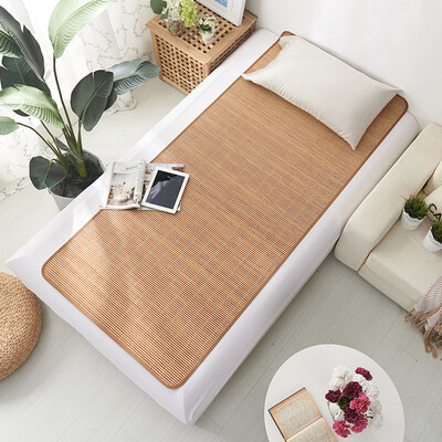 

Arctic velvet Bejirog mat bamboo mat summer air conditioning seats foldable single mat wood pattern mat 09 m