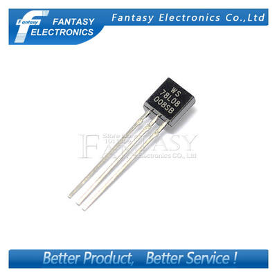 

100PCS 78L08 TO92 78L08 TO-92 L78L08 new voltage regulator IC free shipping