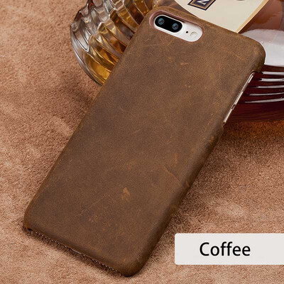 

LANGSIDI натуральный кожаный чехол для iPhone 7 Plus Case Vintage Crazy horse skin Back Cover
