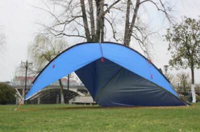 

Ultralarge 4-6 Person Use Waterproof Windproof Anti-UV Sun Shelter Camping Tent Large Gazebo