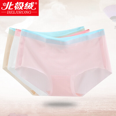 

Arctic velvet Ladies underwear Thin Seamless Transparent Spring&summer Waist Invisible Sexy underwear Women&39s briefs 3 Pack Mixed Color 3 Pack L