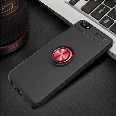 

OPPO F5 роскошь металлическое кольцо, магнитные брекет - shockproof охлаждения тпу телефон дел
