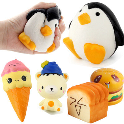 

Funny Mini Squeeze Toys Мягкая силиконовая рука Squishy Animals Fruit Kawaii doll Резиновая шуба Antistress Joke Rising Toy Xmas G
