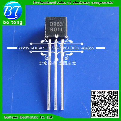 

Free Shipping 2SD965 D965 5A20V1W Transistor TO-92 20PCSLot