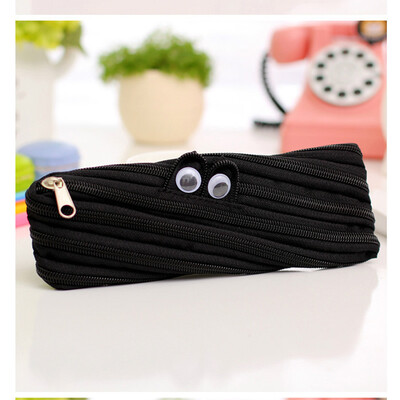 

Карандашный чехол Cute Solid Color Простой карандаш-сумка Карандаш Чехол для молнии Канцелярские принадлежности Чехол для ручек Ко
