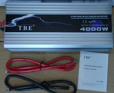 

Inversor de onda sinusoidal pura 4000W DC12v 24V 48V a AC220V 110V 4000Watt convertidor Inversor de energía del coche para Solar /