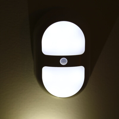 

Practical LED Night Light Wall Fitting Lamp with Thermal Infrared Sensor