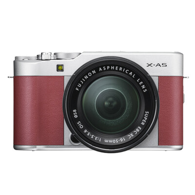 

Fuji FUJIFILM X-A5 XC16-50mm II Pearl powder Pink Micro single electric kit 24 million pixels 4K video Bluetooth WIFI