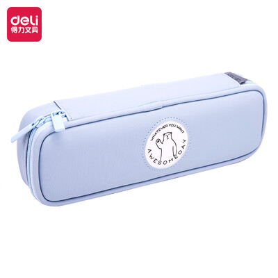 

Deli 66796 blue Pencil case