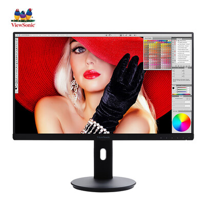 

ViewSonic VG2453 23,8-дюймовый широкоугольный угол обзора IPS профессиональный дизайн цветной дисплей (поворотный лифт)