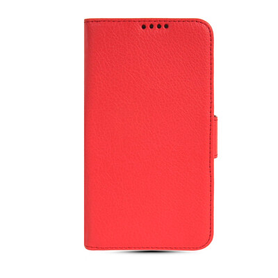 

MOONCASE High quality Leather Side Flip Wallet Card Slot Pouch Stand Shell Back ЧЕХОЛ ДЛЯ Samsung Galaxy S5 I9600 Red