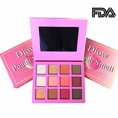 

Diow Eyes Makeup Peach Smell Matte Eye Shadow Palette Makeup Eyeshadow Smokey Eyeshadow Palette Eye Palette