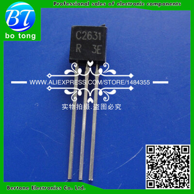

Free shipping 1000pcslot Transistor 2SC2631 C2631 TO92