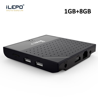 

iLEPO KM8P Android 7.1 Smart TV Box Amlogic S912 Quad Core 64bit 4K WiFi 2.4GHz 100M LAN Set-top Media Player Box
