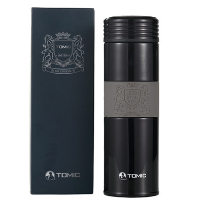 

Special Trick TOMIC Insulation Cup Male 316 Stainless Steel Water Cup Bubble Cup 1BBS1256 Black