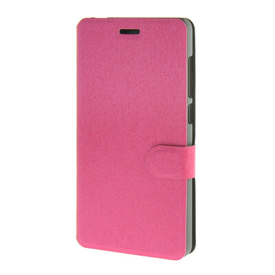 

MOONCASE Xiaomi Rice MI 4i M4i , Leather Wallet Flip Card Holder Pouch Stand Back ЧЕХОЛ ДЛЯ Xiaomi Rice MI 4i M4i Hot pink