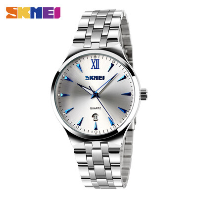 

SKMEI Men & Womens Business Waterproof Quartz Lovers Watch
