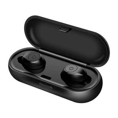 

Amoi F9 Wireless Binaural Mini Mini Stealth TWS Bluetooth Headset Earbud Ear In-Earth Running Millet Apple Android Phone Universal Black