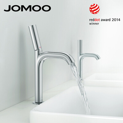 

JOMOO Basin Faucet Reddot Award Хром Ванная Раковина Смеситель Смеситель Tap Одноручное одно отверстие Роскошный качественный кран