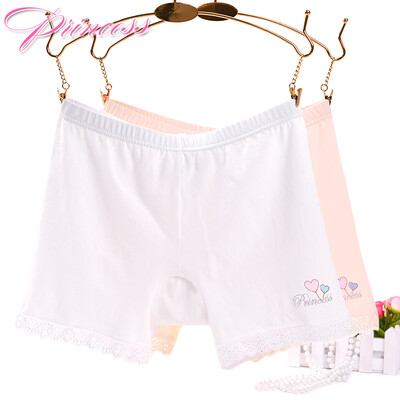 

Ai Lier Ollola summer anti-lighting girl safety pants cotton comfortable student leggings shorts four corner thin section K8089-2 strip L