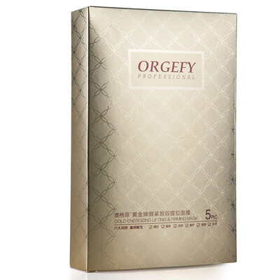 

Orgefy Orgefy gold Huan Yan compact double lift mask 5 box