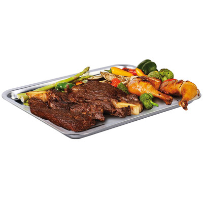 

Baijie stainless steel tray grill tray grilled fish dish 30 40 48