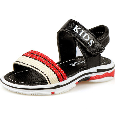 

New 2018 Summer Boys Beach Shoes Patchwork Casual Sandals 1-6 Years Kids Sandals Boys Open-toed Sandals