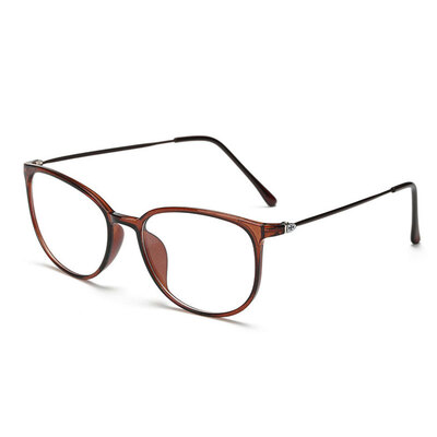 

LIKEU'S Lightweight Негабаритные оптические очки для очков Frame Women Прозрачные очки для очков TR90 Металлические очки Vintage Spectacles Oculos