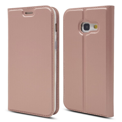 

Роскошный чехол Кошелек для Samsung Galaxy A5 (2017) Высококачественная искусственная кожа с флип-обложкой Kickstand Anti-shock Full Protection