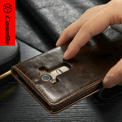 

CaseMe Case for LG G4 Luxury R64 Leather Stand Wallet Magnetic Cell Phone Cover for lg g4 New Arrival