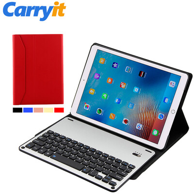 

Carryit SP-1039B Aluminum alloy bluetooth keyboard with leather case for iPad Pro 10.5 inch