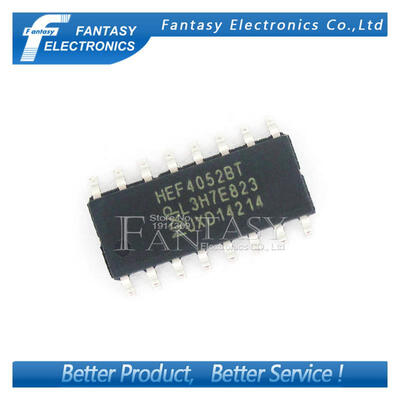 

100PCS HEF4052BT SOP16 HEF4052 SOP HCF4052 SMD CD4052BM new and original IC free shipping