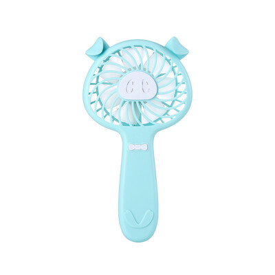 

TOMNEW Mini USB Portable Cooling Fan 1200mA Battery Operated 3 Speed Aromatherapy Desk Hand Piggy Fan for Home Office Outdoors