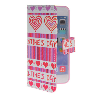 

MOONCASE Pattern Style Leather Side Flip Wallet Card Slot Pouch Stand Shell Back ЧЕХОЛ ДЛЯ Apple iPhone 6 ( 4.7 inch )