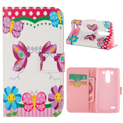 

MOONCASE ЧЕХОЛ ДЛЯ LG G3 Mini Flip Leather Wallet Card Slot Foldable Stand Feature [Pattern series] /a14