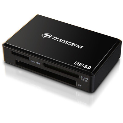 

Transcend USB 30 RDF8 Multi-Card Reader Black