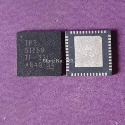 

2pcs/lot TPS51650 51650 Dual Channel (3-Phase CPU / 2-Phase GPU) SVID D-CAP+ Step-Down Controller for IMVP-7 Vcore